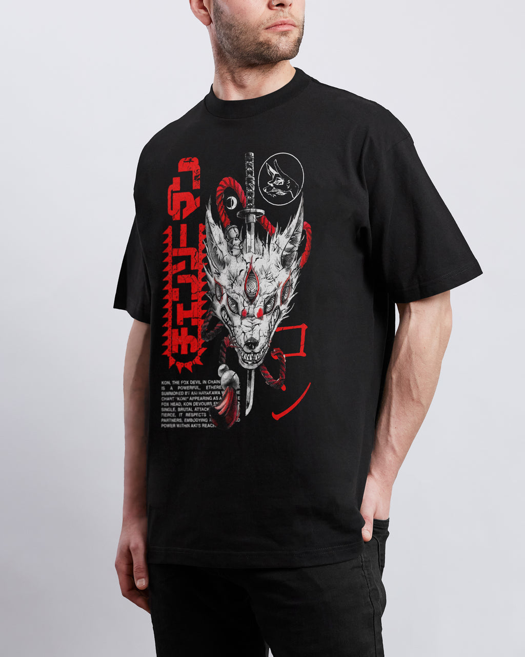 Chainsaw Man 'Kon' Staple T-Shirt