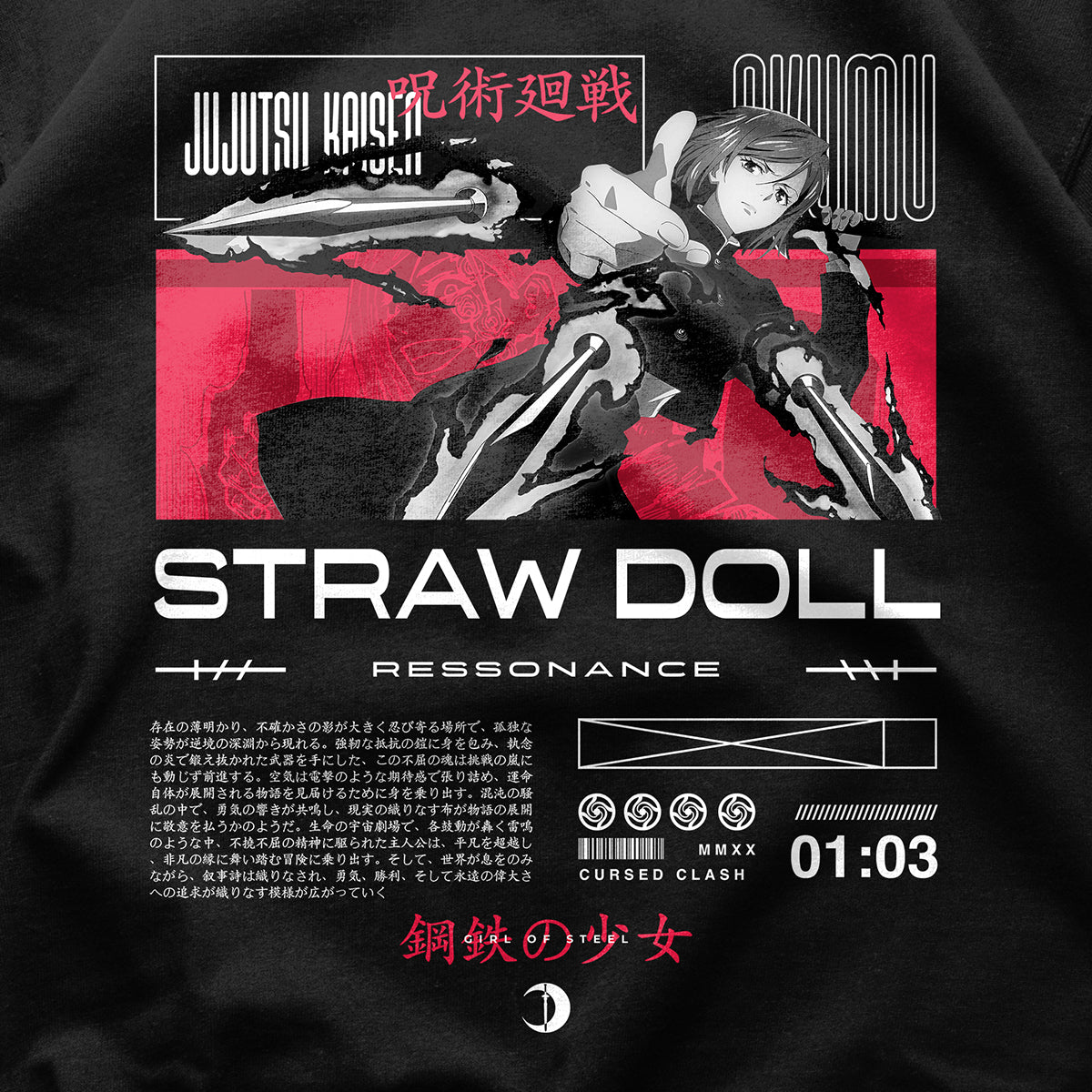 Jujutsu Kaisen 'Nobara' Heavyweight T-Shirt