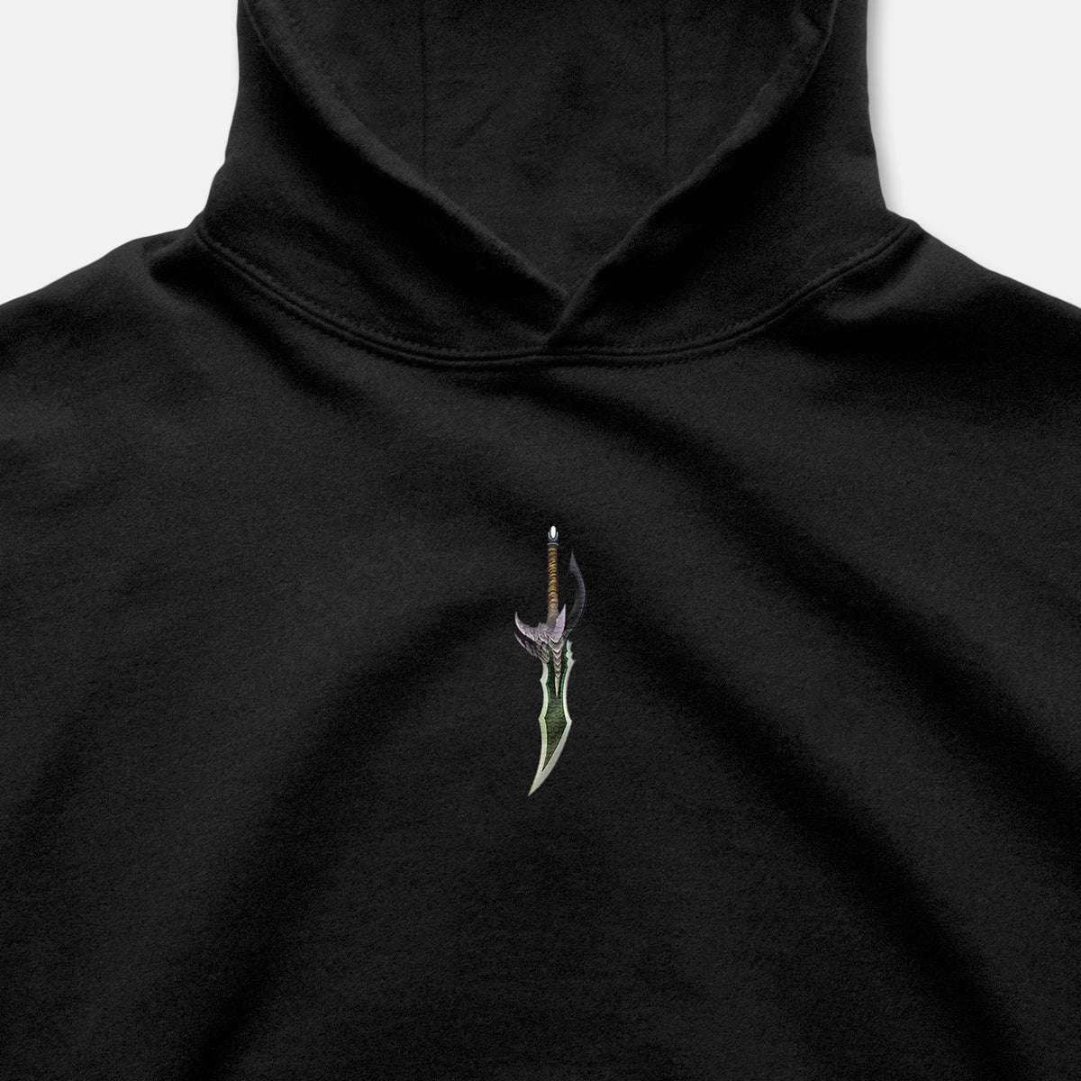 Solo Leveling 'Rasaka's Fang' Embroidered Hoodie