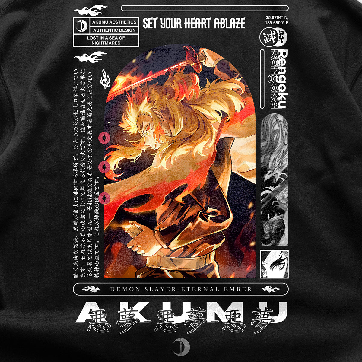 Demon Slayer 'Rengoku' Heavyweight T-Shirt