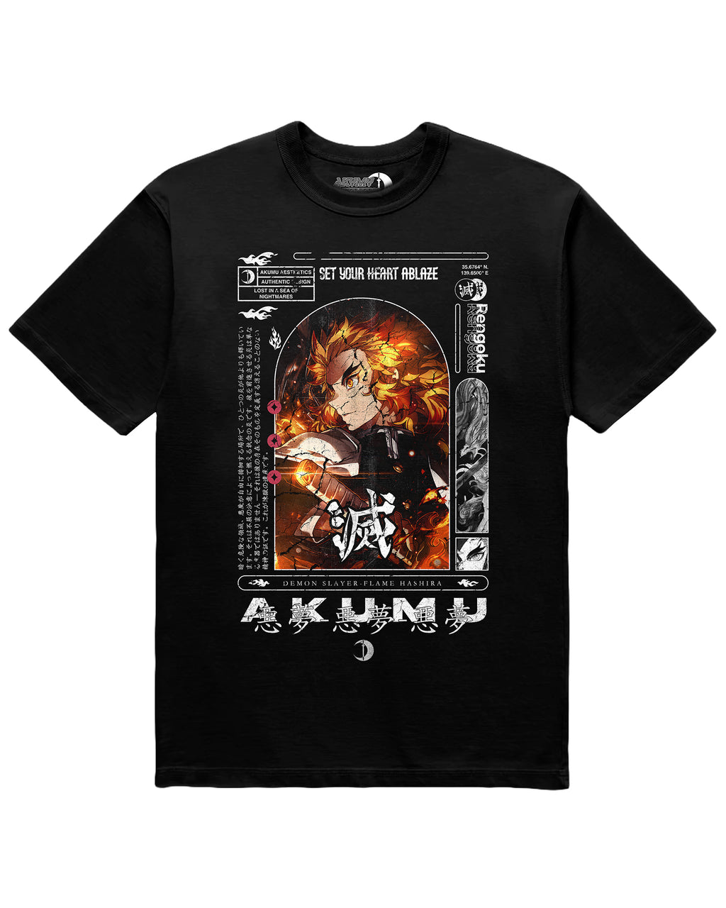 Demon Slayer 'Rengoku' Staple T-Shirt