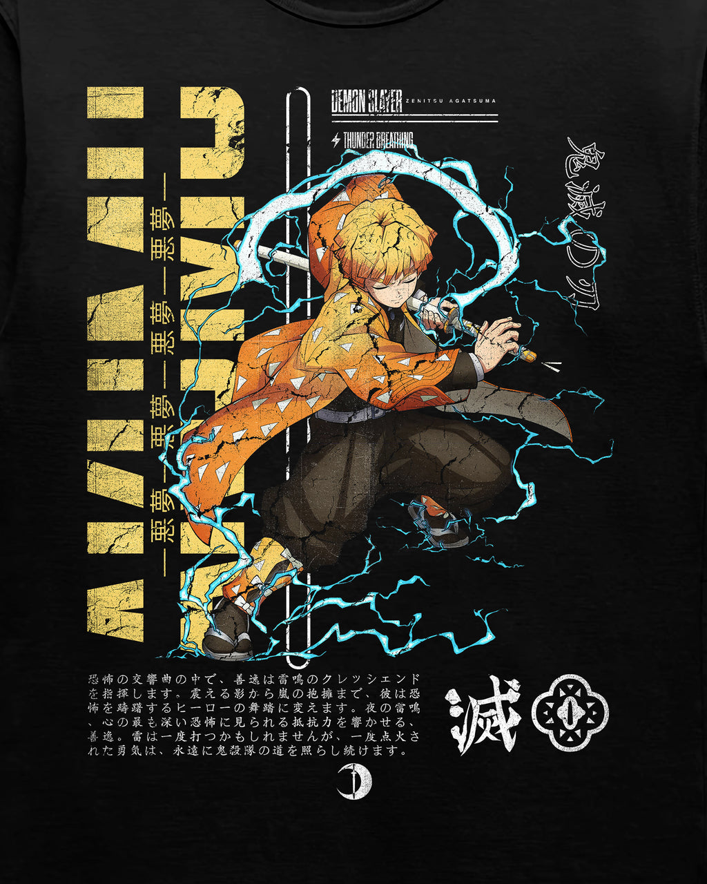 Demon Slayer 'Zenitsu' Staple T-Shirt